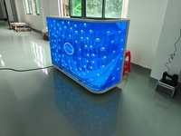 Pantalla LED Modular de Alta Definición 4K a Todo Color, Nuevo Diseño, Brillo de 5000cd, Cabina de DJ, Mesa LED Interior, Pantalla para Recepción