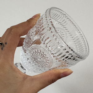 Trong suốt/rõ ràng Hot Bán đám cưới sử dụng sản phẩm 2025 New thủy tinh cổ điển ly thủy tinh độc đáo nổi Uống Rượu Thủy Tinh - Product Image 2