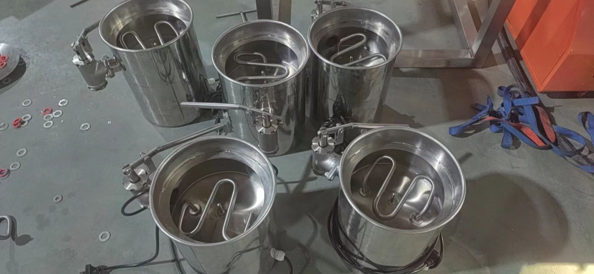 Transparent Heated Honey Settler 29L Stainless Steel Honey Tank With Heater