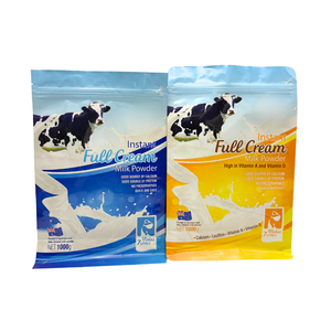 Fabricants vente en gros de sacs de lait en poudre scellés personnalisés avec pochette Ziplock à forte étanchéité sac d'emballage alimentaire pour chien - Product Image 1