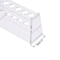 Supports de centrifugeuse de présentoir de tube en plastique acrylique de Type d'étape pour les tubes de 5ml/10ml/25ml/50ml/100ml