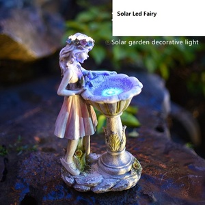 Solar Led 3D Animal Flamenco Pavo Real Hada Luz para jardín Camino Paisaje Fiesta Navidad Césped Decoración al aire libre - Product Image 5