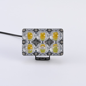 Phare LED externe avant T-BULL pour <span class=keywords><strong>moto</strong></span>, 6 lentilles, style transparent, <span class=keywords><strong>clignotant</strong></span>, <span class=keywords><strong>faisceau</strong></span> haut/bas pour véhicule électrique et modèle de voiture - Product Image 1