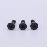 Vis de connexion personnalisées à tête hexagonale, boulons à tête cylindrique, vis à placage zinc noir, boulons de charrue, axe de pivot