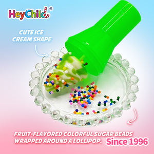 Bonbons en gros, étiquette privée personnalisée, bonbons durs, bonbons glacés, bonbons fruités, perles <span class=keywords><strong>de</strong></span> sucre colorées, bouchées en vrac pour enfants, sucettes - Product Image 2