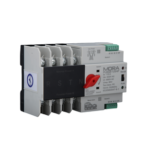 Commutateur de <span class=keywords><strong>transfert</strong></span> automatique/manuel MORA PLMQ9 2-3-4P triphasé 125A PC/CB pour générateur électrique et batterie solaire - Product Image 1