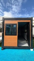 Meilleure vente Conteneur de garage mobile Conteneur en métal Maison Maisons pliables Préfabriquées Maisons minuscules prêtes à vivre