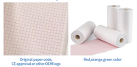 Papier pour machine ECG 210x295 -200 feuilles par paquet Papier graphique ecg 12 canaux