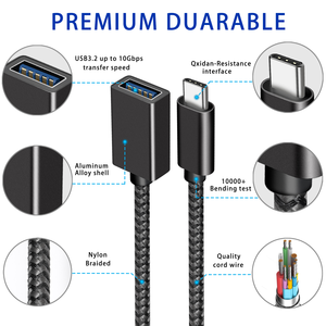 Kabel <span class=keywords><strong>otg</strong></span> kecepatan tinggi kabel pengisian daya <span class=keywords><strong>usb</strong></span> 3,2 10Gbps <span class=keywords><strong>usb</strong></span> <span class=keywords><strong>c</strong></span> ke <span class=keywords><strong>usb</strong></span> kabel <span class=keywords><strong>otg</strong></span> 3A - Product Image 4
