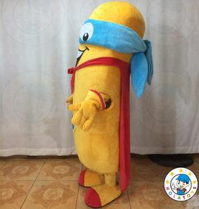 Costumes de mascotte de <span class=keywords><strong>saucisse</strong></span> HOLA / <span class=keywords><strong>Costume</strong></span> de mascotte de hot-dog à vendre - Product Image 6