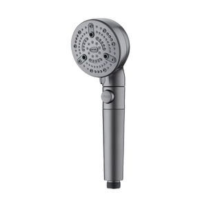 Thiết kế mới ABS trắng Châu Âu Hot Bán 11 chức năng nước dừng PP bông lọc Shower Head Đối với trang chủ - Product Image 5