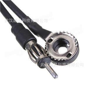 <span class=keywords><strong>Antena</strong></span> Universal para Techo <span class=keywords><strong>de</strong></span> Coche, 36 cm, Orificio <span class=keywords><strong>de</strong></span> Montaje <span class=keywords><strong>de</strong></span> 10 mm, <span class=keywords><strong>Amplificador</strong></span> <span class=keywords><strong>de</strong></span> Señal FM MW LW, Metal Negro - Product Image 4