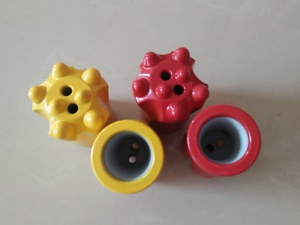 按钮岩石钻头碳化钨岩石钻头 11 度石头钻孔工具锥形按钮钻头磨刀机 - Product Image 2