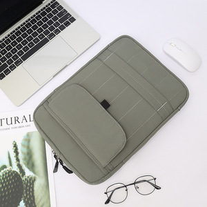 Sac fourre-tout pour ordinateur portable en tissu Oxford imperméable, sac à bandoulière minimaliste, grande capacité, portable, protecteur, souple, moderne, luxe, mallette pour hommes - Product Image 6