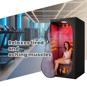 Sauna Portátil de Vapor para Todo el Cuerpo, Material Duradero, Tienda de Sauna Plegable con Infrarrojos, Sauna Seca y Húmeda para el Hogar - Product Image 2