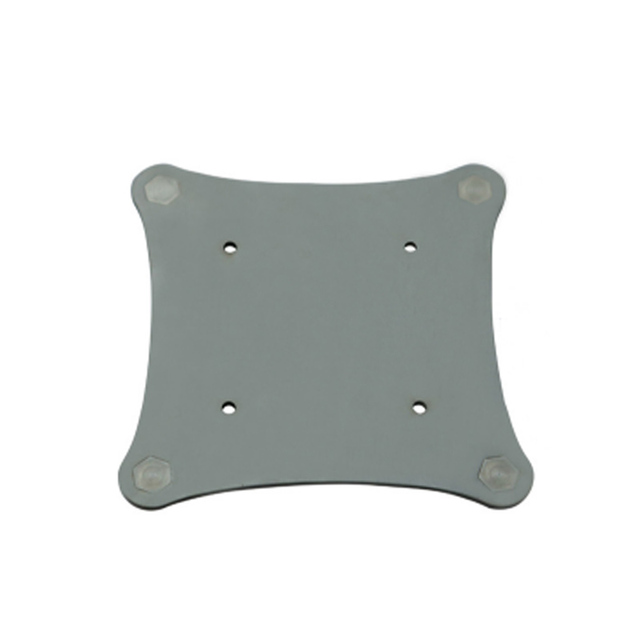 Universal VESA mount adapter plate with pre-drilled holes, ideal for monitor and display mounting