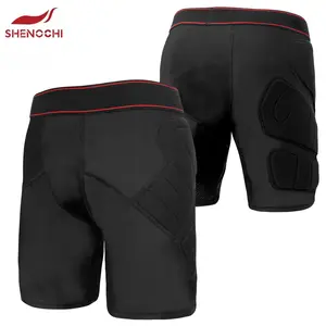 Pantalones cortos deslizantes de fútbol personalizados, almohadilla protectora, acolchados, deslizantes