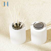 Ensemble de bougies artisanales en cire de soja aromathérapeutique C&H Custom Brand Private Label avec diffuseur de parfum pour la maison, pour les fêtes et la fête des pères