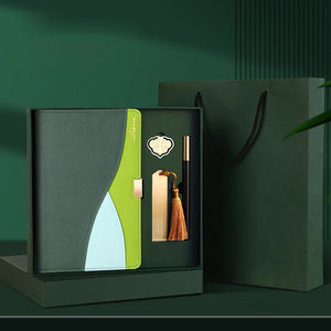 Logo personalizzato <span class=keywords><strong>a</strong></span> tre colori con fibbia in metallo Notebook A5 stile Business <span class=keywords><strong>a</strong></span> <span class=keywords><strong>spirale</strong></span> con cuciture <span class=keywords><strong>a</strong></span> strisce in pelle stampata per regali - Product Image 6