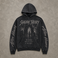 Sudadera con Capucha Personalizada con Estampado DTG, 100% Algodón, 420 g/m², Lavado Ácido Ligero, Estilo Desgastado, Talla Grande, Ropa Urbana para Hombre