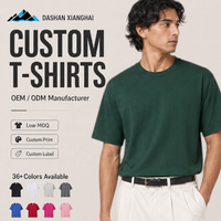T-shirt vierge 100 % coton pour impression avec logo, impression de logo personnalisé, t-shirts homme en gros, t-shirt uni personnalisé de haute qualité pour homme