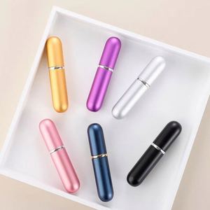 Portable Mini Travel 5Ml 8Ml 10Ml Glass <b>Perfume</b> Bottle Aluminum Empty Pressure Spray Bottle Refillable for Personal Care Home - Product Image 1