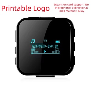 Factory High Fidelity Lossless Sound Full Touch Screen BT 5.0 <b>MP3</b> <b>Player</b> Sports Portable Music <b>Player</b> Built in Speaker - Product Image 1