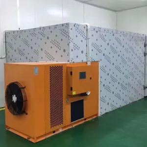 Linha de produção automática de secagem Konjac Porang 1-50Tons Equipamento de secagem de mandioca Konjac Vegetais