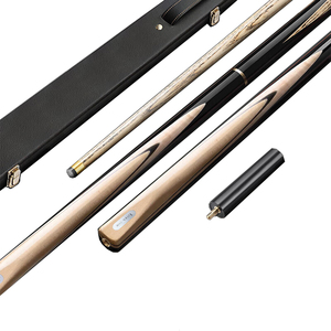Peradon CENTURY 3/4 Ash Ebony Pool Snooker Cue 58 Inch - 9.5mm Tip