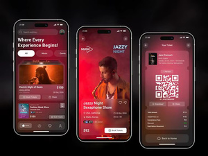 Aplicación de Reserva de Boletos para Eventos, Conciertos, Películas, Deportes, Android, MAC, Linux, Disponible en Stock - Product Image 2