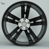 Nouvelle vente directe d'usine pour tous les modèles 20-21 pouces 5*112 mm 40 mm Jantes en alliage d'aluminium léger OEM BMW740 Finition noire