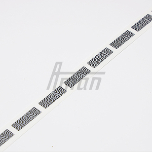 8x30mm Zebra Stripe <b>Scratch</b> Off Sticker Roll 20500pcs PET Anti-Counterfeiting Label for Phone Recharge Card B2B Bulk Supply - Product Image 2