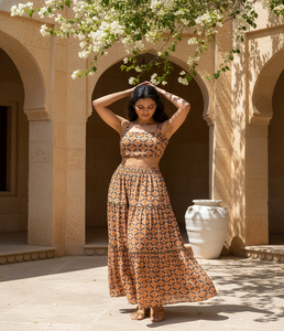 Falda Larga Maxi Bohemia de Verano para Mujer, Tejido Suave y Transpirable, Corte Holgado, Ropa de Playa para Vacaciones, Fabricante y Proveedor - Product Image 4