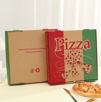 Offre Spéciale pas cher prix de gros personnalisé boîte à pizza emballage de couche isolante conception colorée pour usage alimentaire industriel