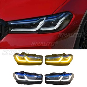 Luz Diurna para BMW Serie 5 M5 G30 G38 2018+, Lámpara Impermeable, Ensamblaje de Faro Delantero, Pieza de Modificación - Product Image 2
