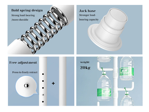 Thương Mại Điện Tử Nhiều Sử dụng Và Chức Năng Cung Cấp 5 Tầng Quần Áo Móc Áo Giá Đứng Có Thể Gập Lại Quần Áo Khô Giá Cho Nhà - Product Image 3