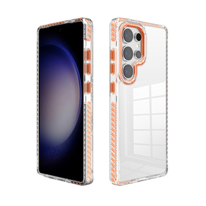 Pour <span class=keywords><strong>Samsung</strong></span> S25 étui de téléphone portable antichoc ultra transparent pour Galaxy S24 + S23 FE <span class=keywords><strong>S22</strong></span> Plus <span class=keywords><strong>coque</strong></span> de protection rigide en TPU souple - Product Image 1