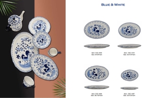 Théières en porcelaine de luxe 1L peintes à la main Design nordique et chinois après-midi service à café et thé pour restaurant hôtel - Product Image 5