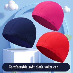 Siêu Mỏng Nylon Không Thấm Nước Tắm <span class=keywords><strong>Hat</strong></span> Với Bảo Vệ Tai Cho Thể Thao & Bơi Biểu Tượng Tùy Chỉnh Tóc Dài Tương Thích - Product Image 2
