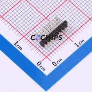HX PZ1.27-1x9P ZZ Pin Header Through hole Component (THT),P=1.27mm Connector 1x9P 1.27mm Pin Header Through Hole - Product Image 2