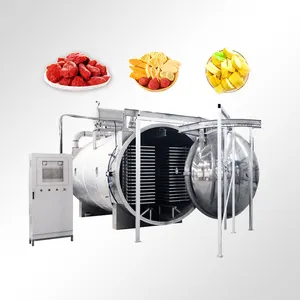 TCA mesin kubus ayam sayuran makanan anjing bubuk buah kering beku otomatis