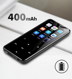 Reproductor MP3 con botón táctil de 2,4 pulgadas, altavoz incorporado BT, 16 GB, compatible con tarjeta TF de hasta 128 GB, Walkman de música sin pérdidas para estudiantes y deportes - Product Image 1