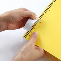 Carpeta de archivos de papel colgante con gancho directo de fábrica con logotipo personalizado Carpeta de suspensión de archivos colgantes de papel de tamaño A4 colorido para oficina