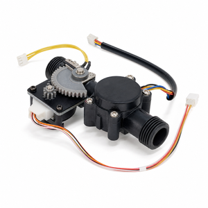 วาล์วน้ำมอเตอร์ไฟฟ้ากระแสตรง 12V พร้อมระบบลดขนาด 1/64 วาล์วควบคุมการไหลแบบพลาสติกสำหรับเครื่องทำน้ำอุ่นเชิงพาณิชย์ - Product Image 1