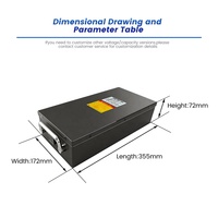 Batterie de moto électrique Harley à coque métallique 52V 18.2Ah 20.8Ah 23.4Ah 18650 Batterie au lithium puissante