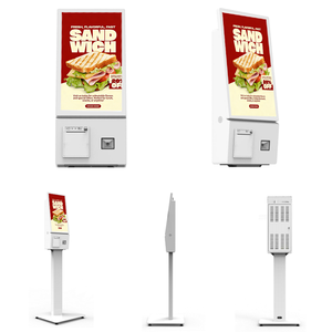 Kiosque de <span class=keywords><strong>paiement</strong></span> en libre-service 21,5 23,8 pouces Android 2+32G avec imprimante intégrée pour les restaurants de restauration rapide - Product Image 4