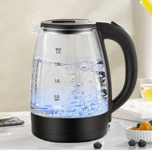 Bouilloire Électrique en Verre de Haute Qualité 1500W, Meilleure Vente, Portable pour Usage Domestique et Hôtelier, Vente en Gros - Product Image 1