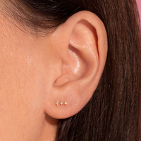 Nagosa – boucles d'oreilles en argent sterling 925, or 18k, 14k, vermeil, lumières vives, zircone cubique