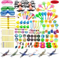 Vente en gros de 120 pièces de cadeaux de carnaval en plastique pour garçons jouets de fête d'anniversaire assortiment parfait Pinata accessoires de jouets gonflables