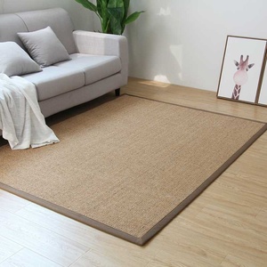 Alfombra de Entrada Antideslizante de Lujo y Alta Gama, Juego de Alfombras Lavables de Sisal Natural para Hogar, Sala, Escaleras, Salón y Pasillos - Product Image 1